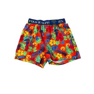 New Polo Ralph Lauren Men's Floral Knit Boxer Shorts Modal Underwear Medium